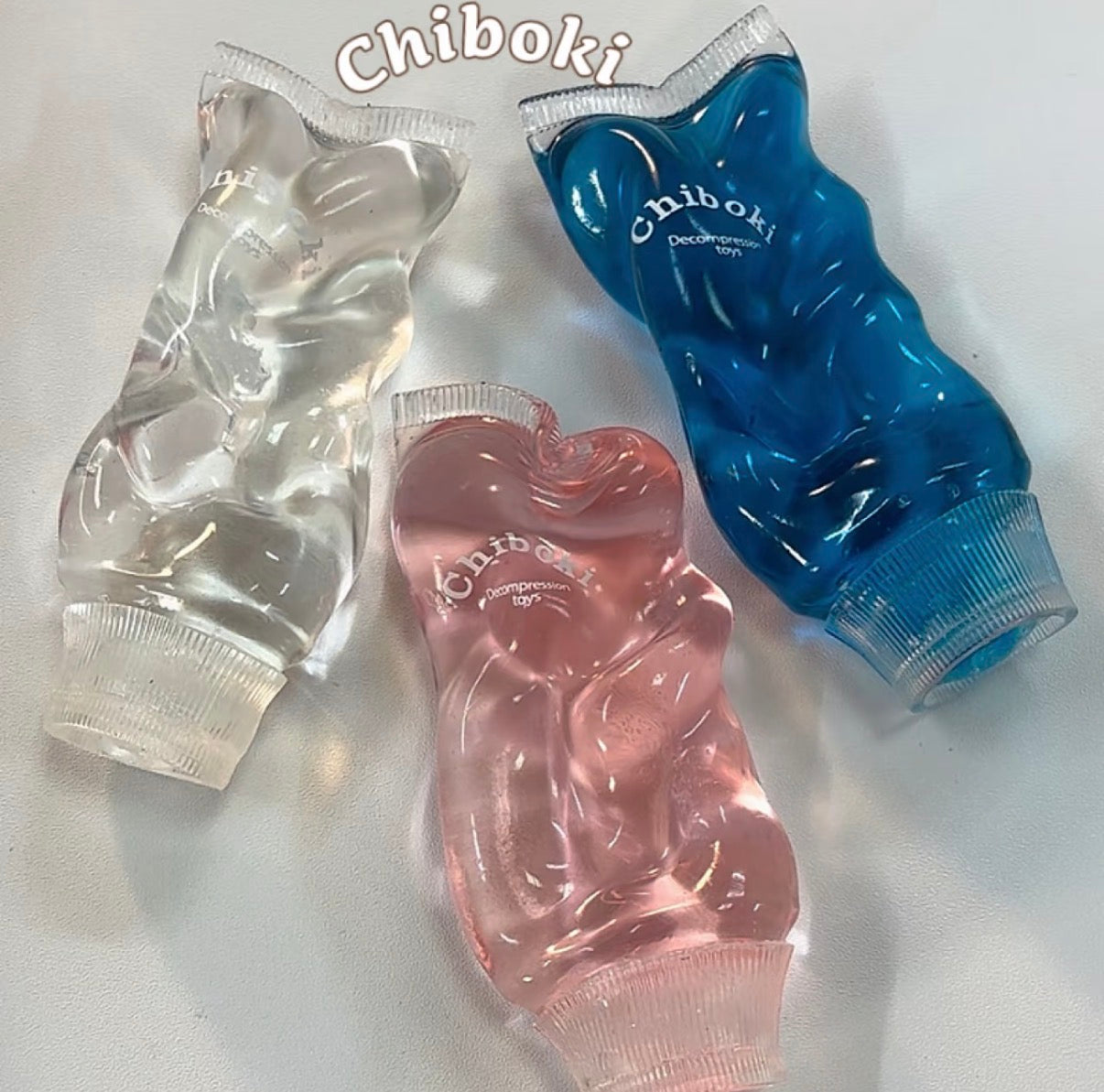 toothpaste gooey stress ball with ultra soft texture
