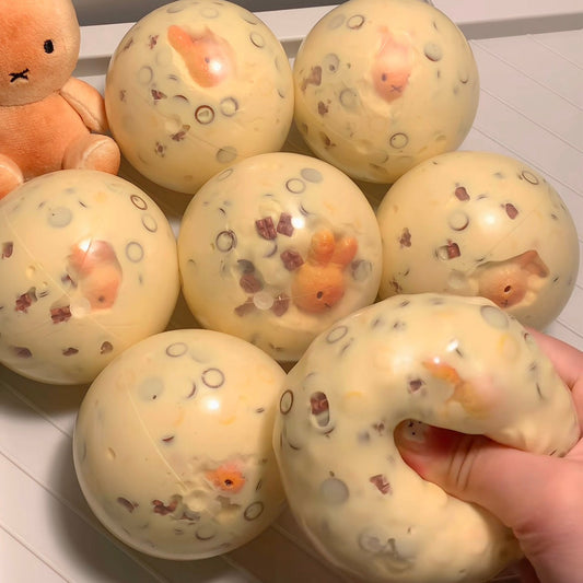 miffy inspired dense stress ball with textured fillers