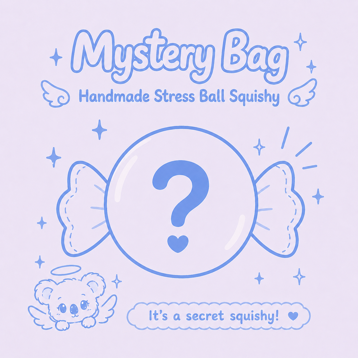 mini 4cm handmade squishy mystery bag cute surprise toy